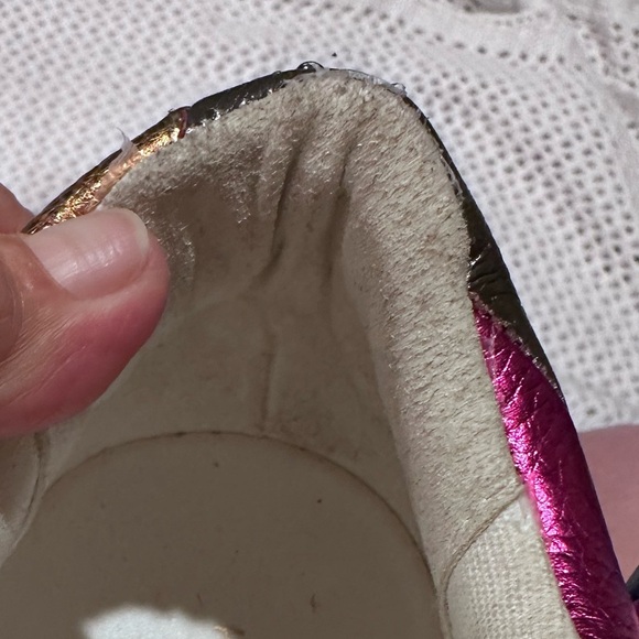 KURT GEIGER LONDON size 42  USA 10 Women's White Sneakers with Rainbow Accents - Picture 13 of 15